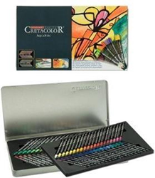 Cretacolor oil pastel chalk set - Aqua Sticks 80 pieces multicolor