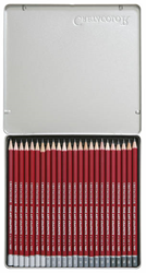 Cretacolor graphite pencils Cleos set 24 pieces professional drawing
