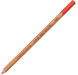 Cretacolor pastel pencil art drawing Vermillion Dark colored pencil