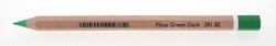Cretacolor colored pencil Mega dark moss green - extra thick and highly pigmented