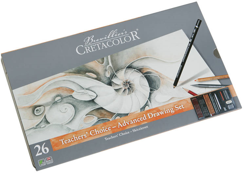 Cretacolor Cretacolor Teachers' Choice Tekenset Groot 26-delig