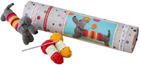 Buttonbag crochet sausage dog kit - creative toy crochet set