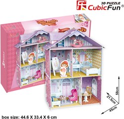 Cubic Fun 3D Puzzle - Pianist's Home - 3D Jigsaw 60 Pieces