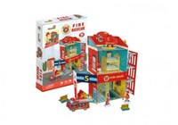 Cubic Fun 3D puzzle fire truck - Fire Rescue - 89 pieces toy-2