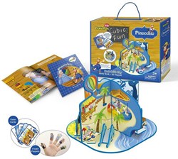 Cubic Fun 3D puzzle Pinocchio - toy puzzle 36 pieces