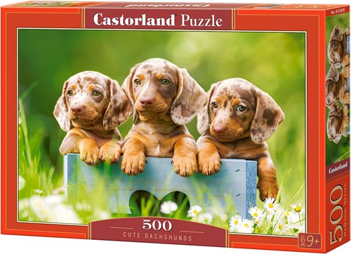 Castorland puzzle Cute Puppies - 500 pieces animals-2