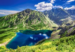 Castorland puzzle Czarny Staw Gasienicowy Poland 500 pieces jigsaw