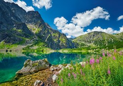 Castorland puzzle Czarny Staw pod Rysami Tatras Poland - 500 pieces