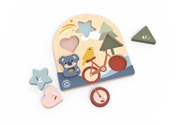 Speedy Monkey wooden shape puzzle FSC educational toy 1-3 years animals