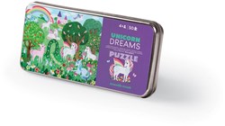 Crocodile Creek 50-Piece Tin Puzzle/Unicorn Dreams