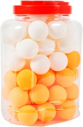 Megaform table tennis set bucket with 60 balls for schools