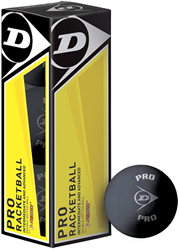 Dunlop Pro Racketballs (Box of 3)