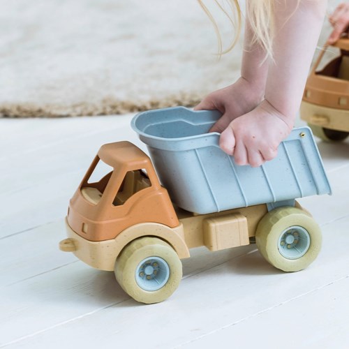 Dantoy bio truck toy eco friendly tipper 29 cm-3
