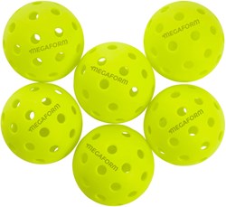 Megaform Pickleball balls set outdoor 6 pieces - sports toy