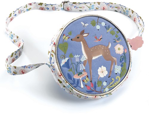 Djeco small bag Fawn - elegant kids handbag cotton gift