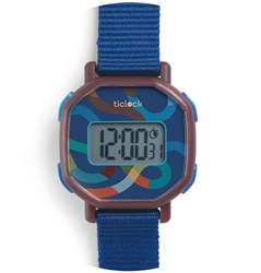 Djeco digital watch Blue volute waterproof shockproof kids watch
