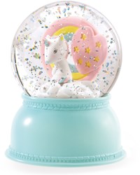 Djeco night light Unicorn - snow globe glitter lamp kids room