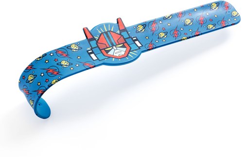 Djeco kids jewelry slap bracelets dino tiger superhero 15 pieces display-2