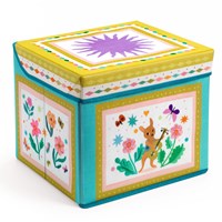 Djeco toy chest bench - Roulotte multicolour nursery
