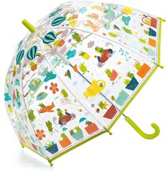 Djeco umbrella Froglets - colourful kids umbrella with frogs