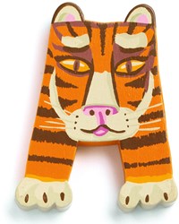 Djeco wooden letter A animals - alphabet decoration kids room