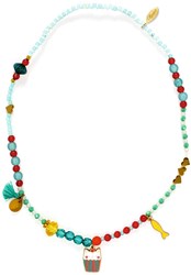 Djeco jewelry kids necklace PLUME Collier Mia multicolor