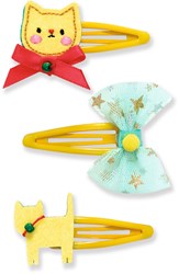 Djeco hair accessories - colorful Mina hair clips set of 3