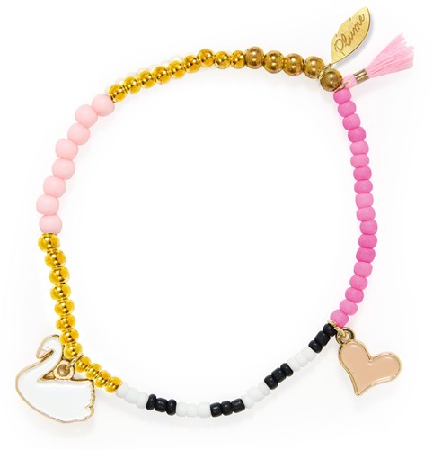 Djeco toy bracelet PLUME - BIJOUX Bracelet Swann multicolor