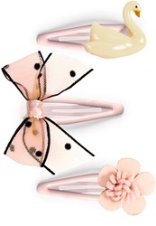 Djeco hair accessories - colourful hair clips for kids 3 pieces
