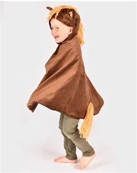 Den Goda Fen horse cape costume for children ages 3-8 years