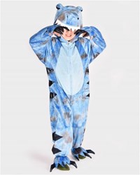 Den Goda Fen jumpsuit dino T-Rex costume 4-5 years multicolor