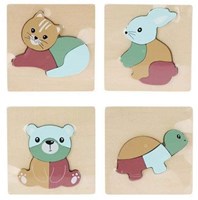 Houten Puzzel Dier