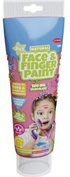 Face and finger paint green 100ml kids safe washable paint