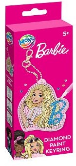 Maak je eigen Diamond Paining Sleutelhanger Barbie