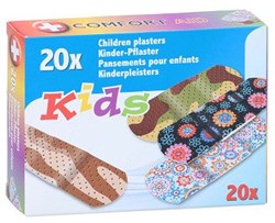 Kids plasters colorful plasters for children 20 pieces multicolor