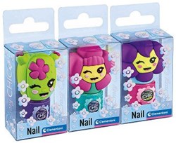 Clementoni nail polish toy Crazy Chic Lovely Flower Power kids
