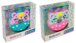 Clementoni eyeshadow toy donut blue pink kids make-up set