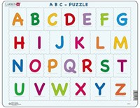 Jigsaw puzzle educational learn to read alphabet 26 pieces cardboard