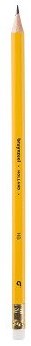 Bruynzeel graphite pencil HB with eraser - school writing pencil