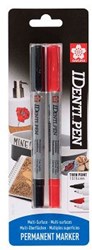 Sakura marker set Identi-Pen black red 2 pieces permanent