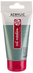 Acrylic paint tube metallic green 75ml painting creative
