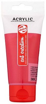 Acrylic paint tube 75ml primary magenta painting creative