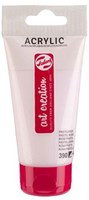 Acrylic paint pastel pink tube 75ml painting creative crafting