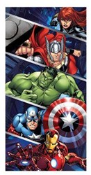 Avengers beach towel 70x140cm - superhero bath towel polyester