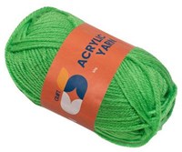 Colorations acrylic yarn light green 50g knitting yarn toy