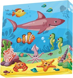 Diamond Dotz diamond painting hobby kit ocean 28x28cm complete set