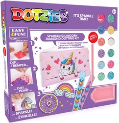 Diamond Dotz craft set - Baby Unicorn - diamond painting toy