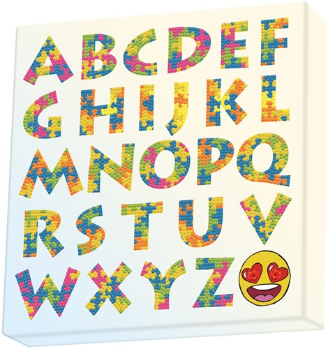 Diamond Dotz Diamond Dotz - Puzzle Alphabet