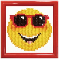 Diamond Dotz Diamond Dotz - Smiling Face Dd Kit With Frame