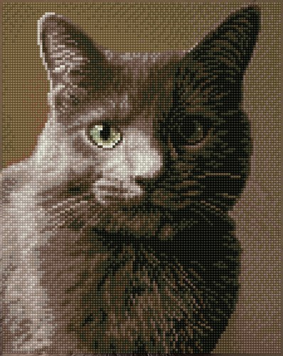 Diamond Dotz Diamond Dotz - Smokey - Pre-Framed Kit